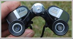 Silver 6x15 Binoculars