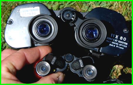 U.S. Secret Service Binoculars. www.miniaturebinoculars.com
