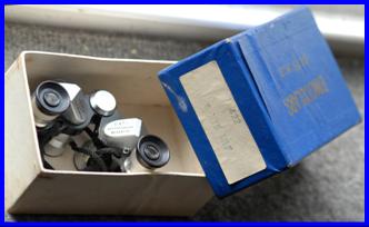 York 6x15 binoculars with box