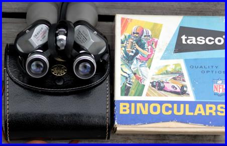tasco 12x40 NFL binoculars with box