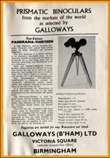 Vintage British Binoculars Catalogue