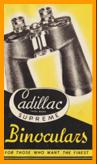 Vintage Cadillac Binoculars Catalog