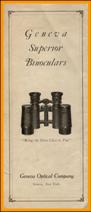 Old Genera Optical Binoculars Catalog