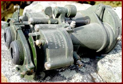 Ross 7x50 binoculars artillery director gun sight G-352