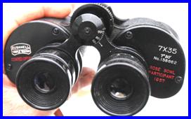 Bushnell Rose Bowl Participant binoculars marking