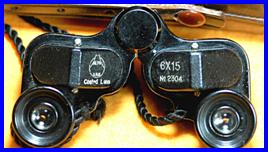 Alps KSS 6x15 miniature binoculars