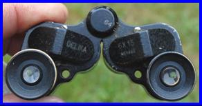 Delica 6x15 binoculars