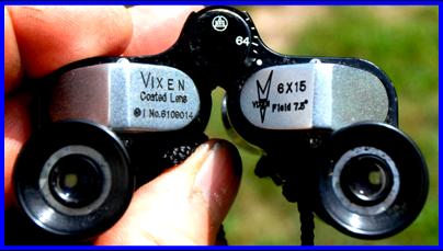 Vixen 6x15 binoculars
