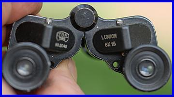 Lumion 6x15 binoculars