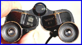 Nikko Mikron miniature binoculars