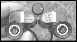 Edixa 8x20  miniature binoculars