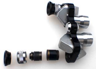 Expoaded photo of miniature binoculars