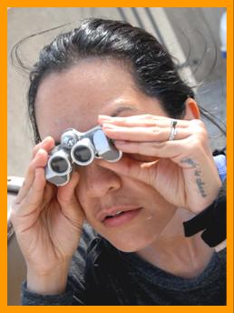 Woman watching mountain goats with Binoculars
Woman using binoculars.
Femme observant avec des jumelles.
Femme utilisant de jumelles.
Fraubeobachtel mit einem fernglas.
Frau mit fernglas.
Mujer observando con binoculares
Mujer observando con prismaticos.
Mujer usando binoculares.
Kvinna som anvander kikare.
Donna che usa il binocolo.
Vrouw met verrekijker.
Kvinne som bruker kikkert.
Kobieta za pomoca lornetki.
Muz pouzvajici dalekohled.
Kvinde de burger en kikkert.
No hasznal tavcsovet. 
Nainen kayttaa kiikareita.
Mulher usando binoculos.
Sieviete , kas izmanto binokli.
Moteris, besinaudojanti ziuronais.
6x15 binoculars.
6x15 jumelles.
6x15 fernglas.