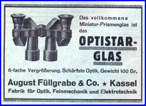 Optistar Binoculars Advertisement