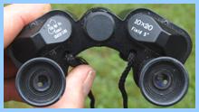 TOA Comet 10x20 binoculars