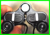 Skymaster 6x15 binoculars