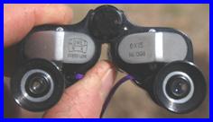 Comet NK 6x15 binoculars