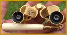 Fata Morgana 4x gold binoculars