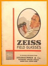 1928 Zeiss Field Glasses Catalog