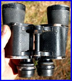 Zeiss blc 1944 WWII 7x50 binoculars for gas mask use