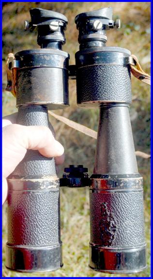 Huet 16x50 binoculars 1939 WWII armee de l'air french air force binoculars jumelles