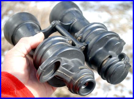 WWII beh Leitz 7x50 German Navy Kriegsmarine binoculars