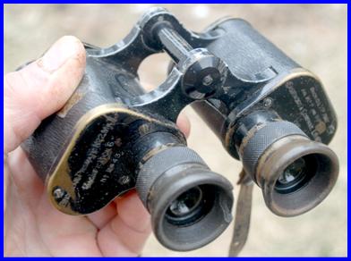 1916 WWI British 6x30 military binoculars No 2 MK II Sherwood & Company London
