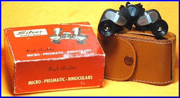 Silver 6x15 Binoculars