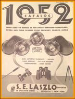 1952 Laszlo Binoculars Catalog