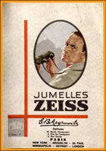 1928 Zeiss Jumelles Catalogue