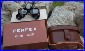 Perfex 6x15 Binoculars with box