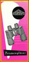 1962 Hertel Reuss Prismenglas Fernglasser Katalog Binoculars Catalog Catalogue