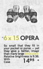1969 Herters Binoculars catalogue catalog Fernglasser Katalog