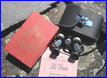 Le Gran 6x15 binoculars with box