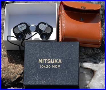 Mitsuka 10x20 binoculars with box
