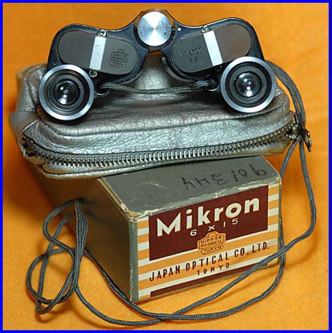 Nippon Kogaku Mikron 6x15 Binoculars with Box