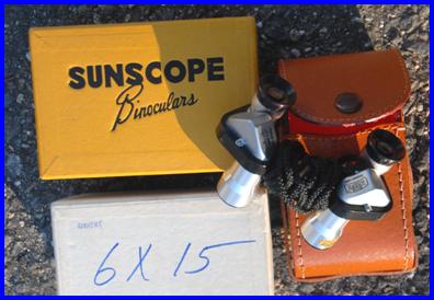Sunscope 6x15 Binoculars