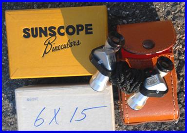 Sunscope 6x15 Binoculars