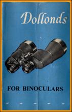 1962 Dollands Binoculars Catalogue Catalog Fernglasser Katalog