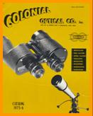 1975 Colonial Binoculars Catalogue Catalog Fernglasser Katalog