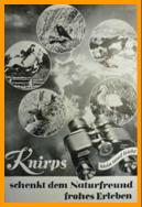 1937 Knirps Fernglaser Katalog Binoculars Catalog Catalogue