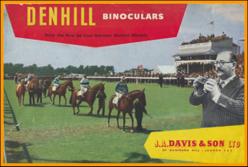 J.A. Davis  Denhill Binoculars Catalogue catalog Denhill Fernglasser Katalog