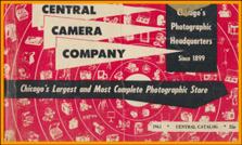 1961 Central  Binoculars Catalogue catalog Fernglasser Katalog