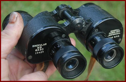 ATF 1942 Universal Camera Corp M9 6x30 binoculars ATTD of IRS issued.
ATF 1942 M9 6x30 jumelles militares.
ATF 1942 M9 6x30militar kikare.
ATF 1942 M9 6x30 binoculares.
ATF 1942 M9 6x30 Militarfernglas.