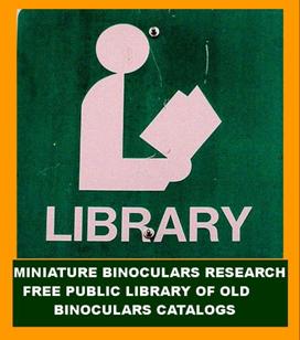 FREE LIBRARY VINTAGE BINOCULARS CATALOGS