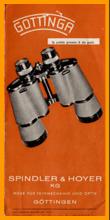 Spindler Hoyer Binocolo Catalogo Gottinger Binoculars Catalog Catalogue
Spindler Hoyer Fernglasser Katalog
