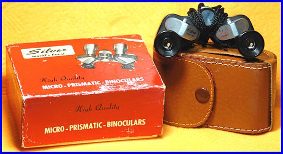 Silver 6x15 Binoculars