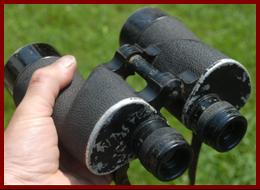 US Army Signal Corps binoculars of Operation deep Freeze Amory Bud Waite.
