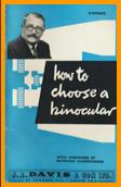 1956 Davis Binoculars Catalogue Fernglasser Katalog