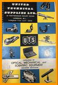 1963 UTS binoculars Catalogue Catalog 
1963 UTS Fernglasser Katalog